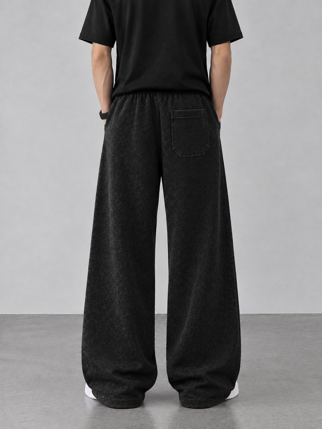 Kiritsu Faded Black Trouser