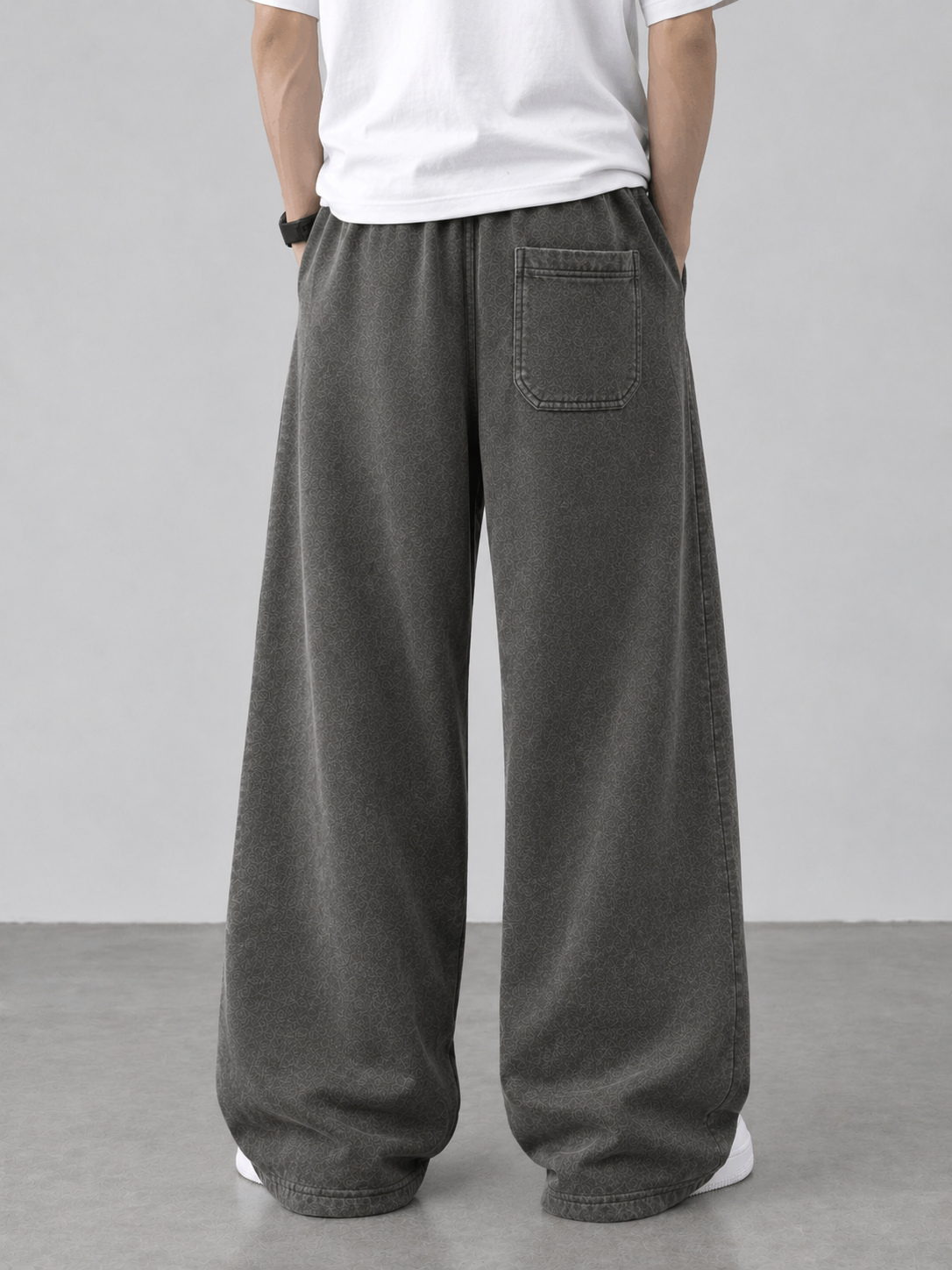 Kiritsu Grey Washed Trouser