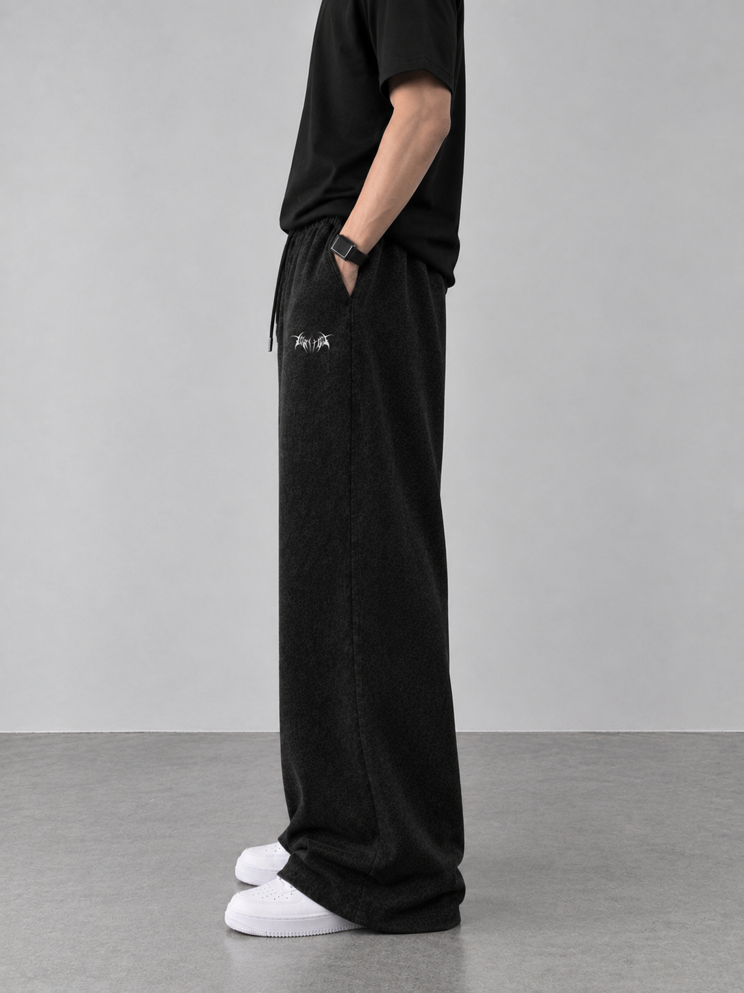 Kiritsu Faded Black Trouser