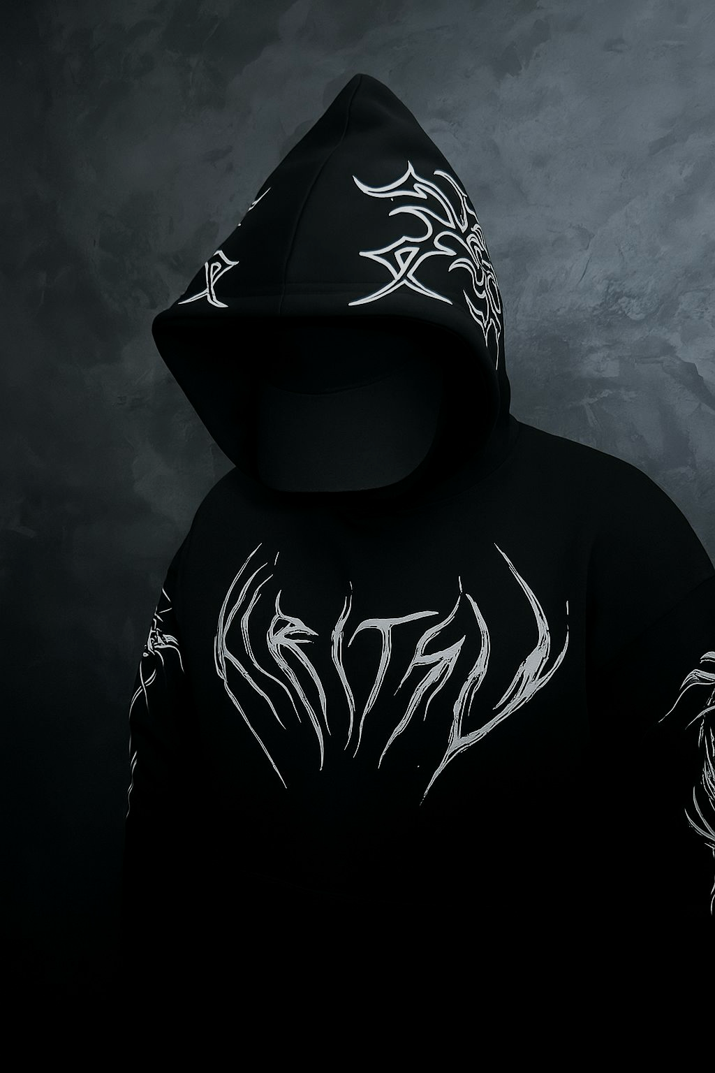 Nocturne Oversized Hoodie [Black]