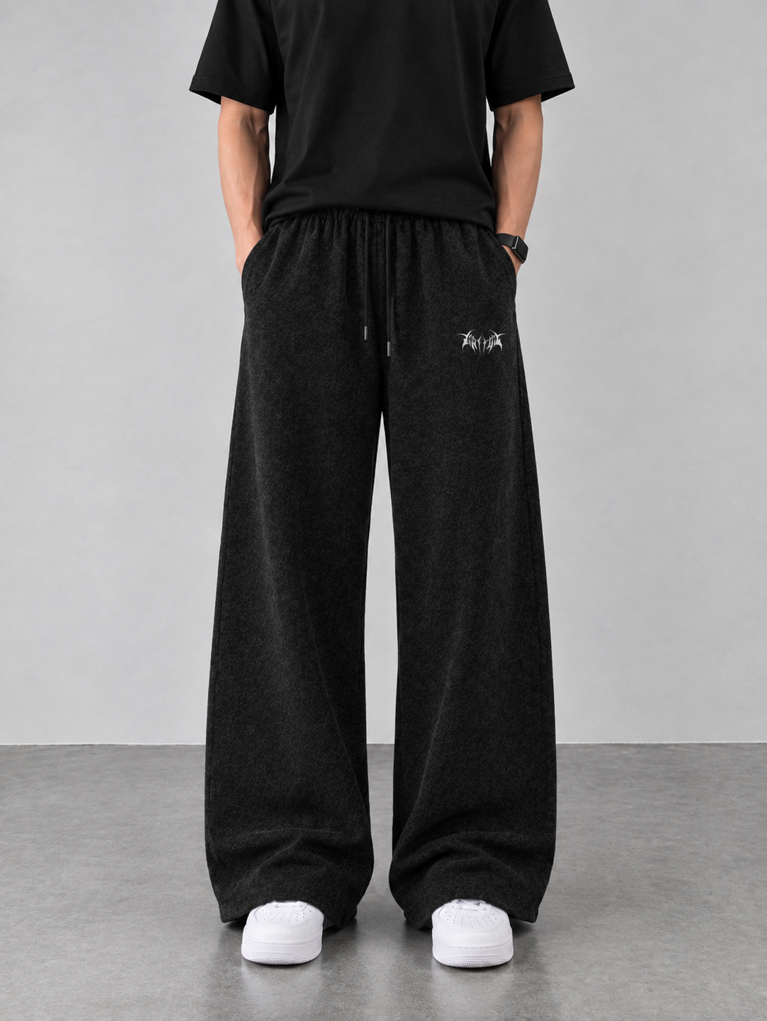 Kiritsu Faded Black Trouser