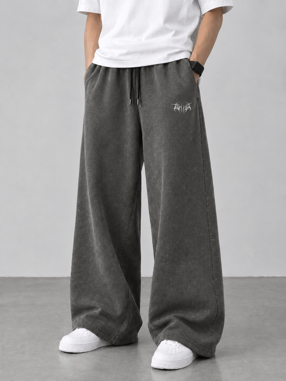 Kiritsu Grey Washed Trouser