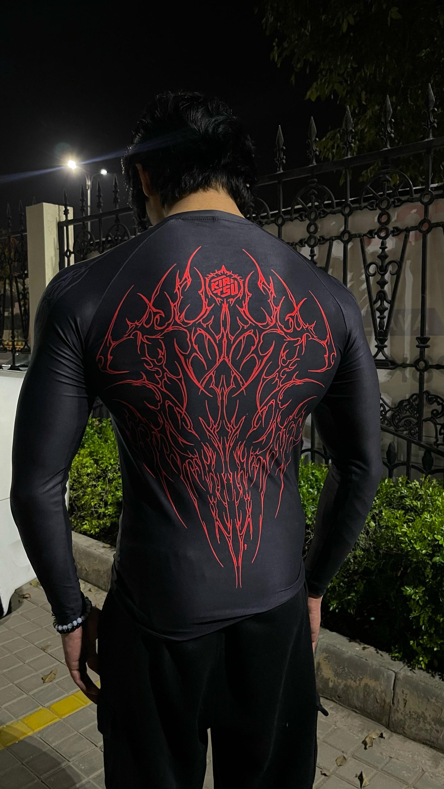 BloodShade Full Sleeve Compression [Charcoal Grey]