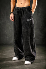 Kiritsu Black Washed Trouser