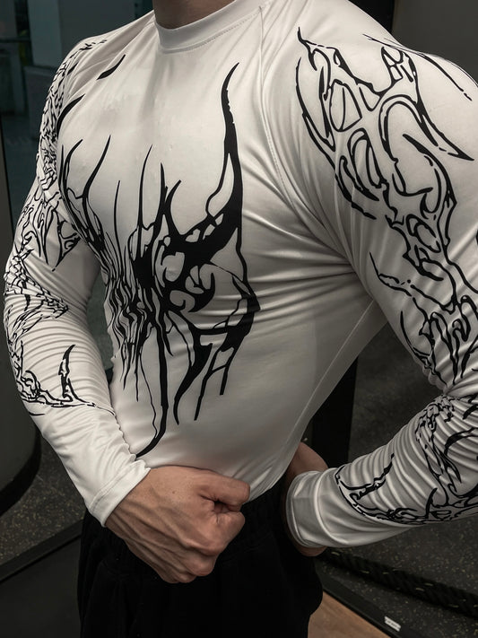 Spectre Full Sleeve Compression [White]