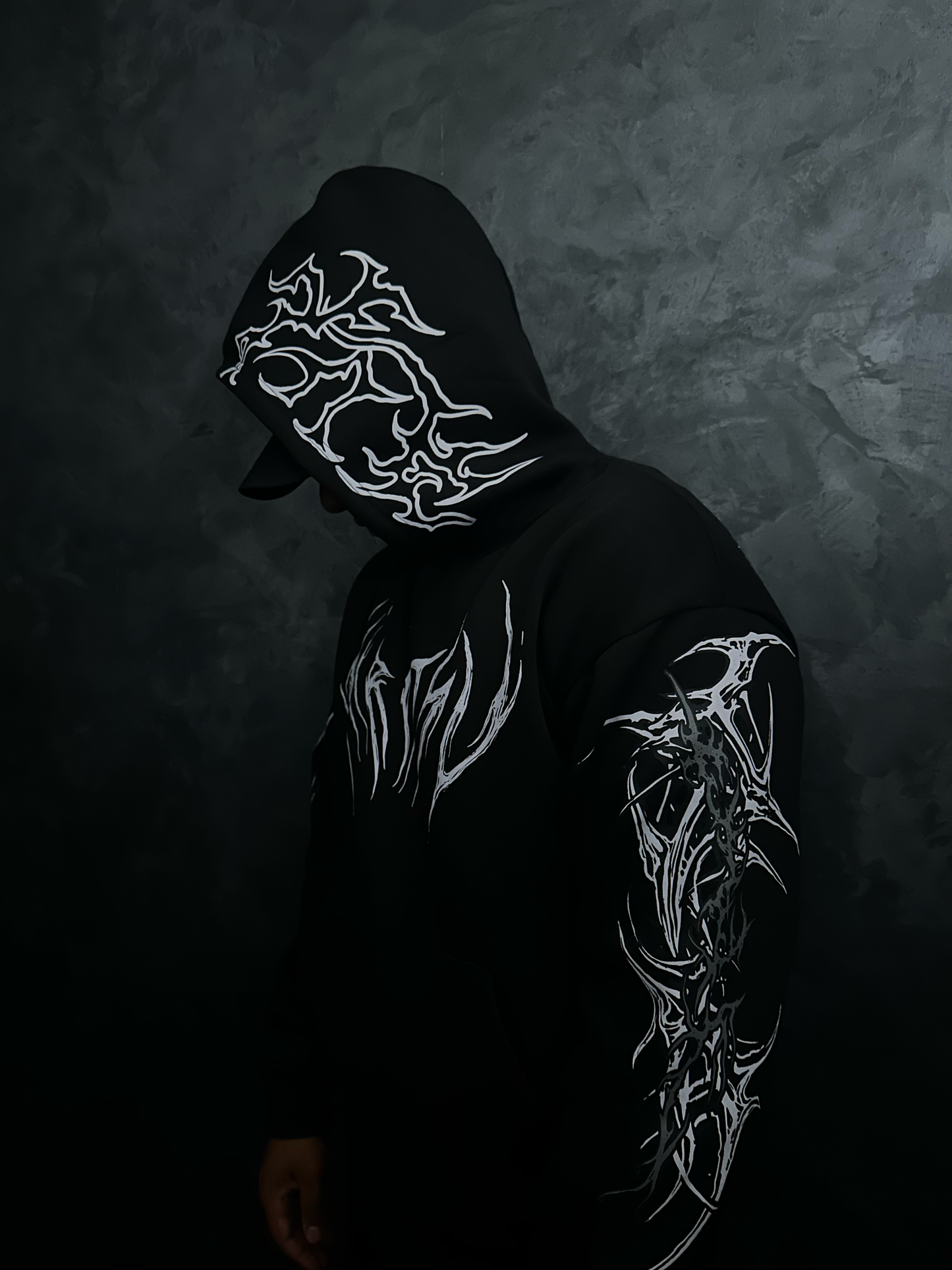 Nocturne Oversized Hoodie [Black]