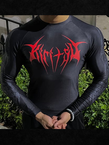 BloodShade Full Sleeve Compression [Charcoal Grey]