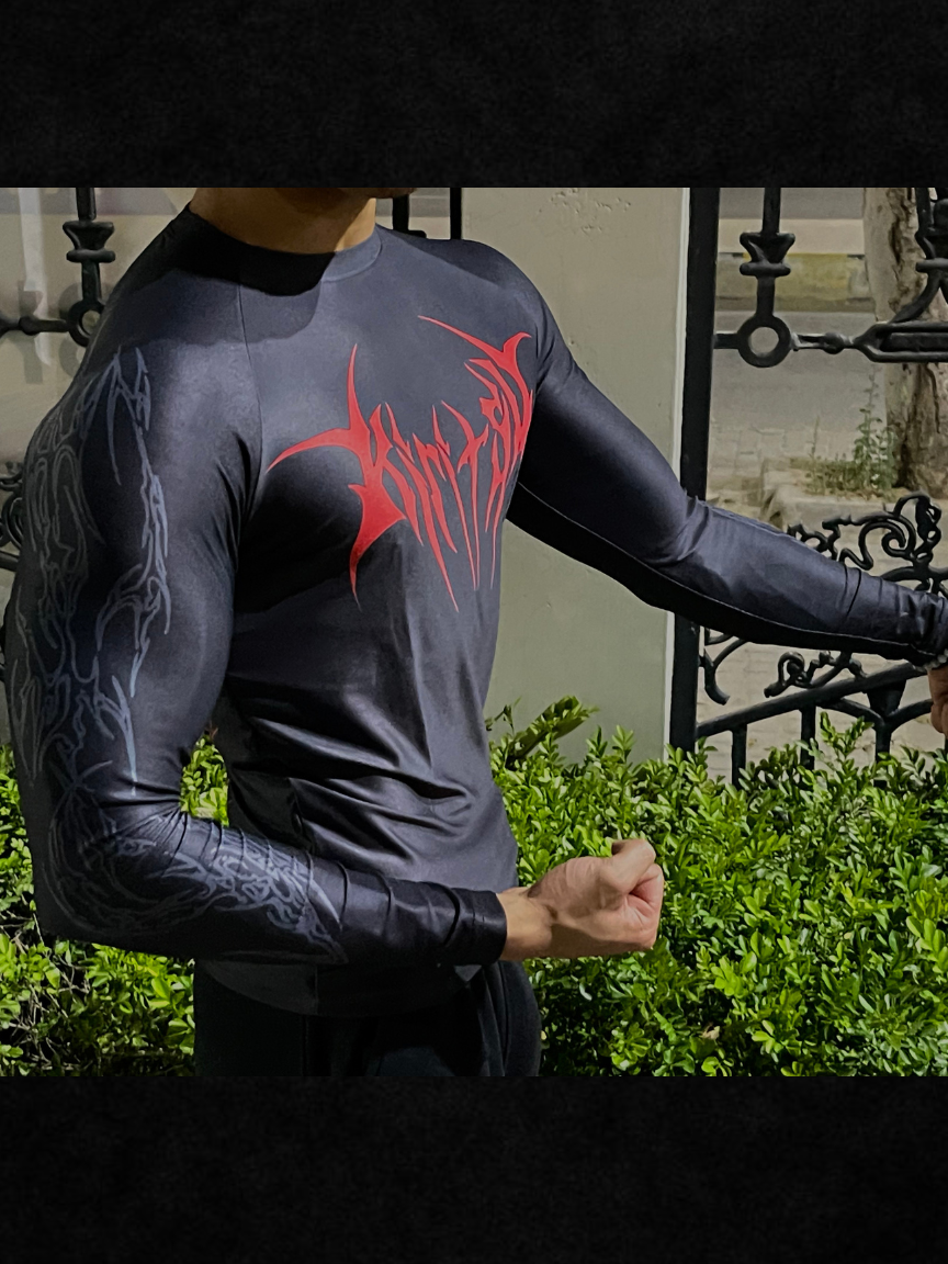BloodShade Full Sleeve Compression [Charcoal Grey]