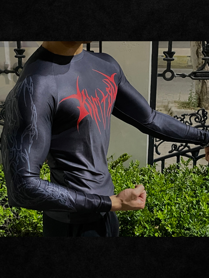 BloodShade Full Sleeve Compression [Charcoal Grey]