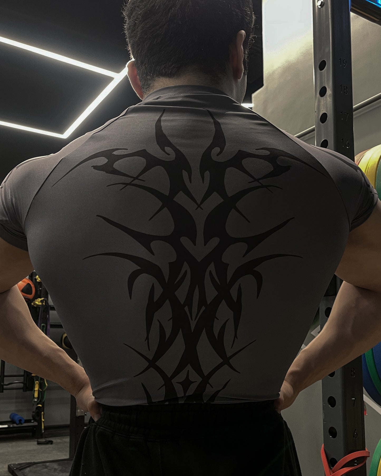 NightShade Half Sleeve Compression [Grey]